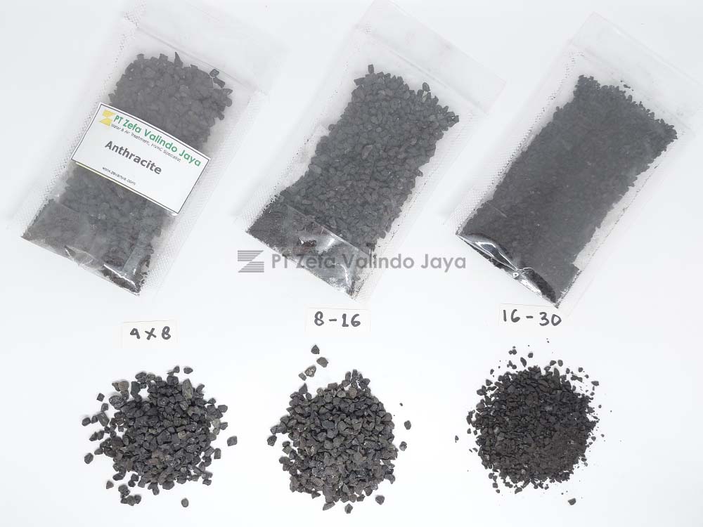 Antrasit Media Filter Penghilang Kekeruhan pada Air