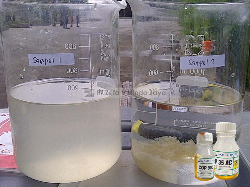 Koagulan untuk pembentuk flok Water dan Wastewater Treatment